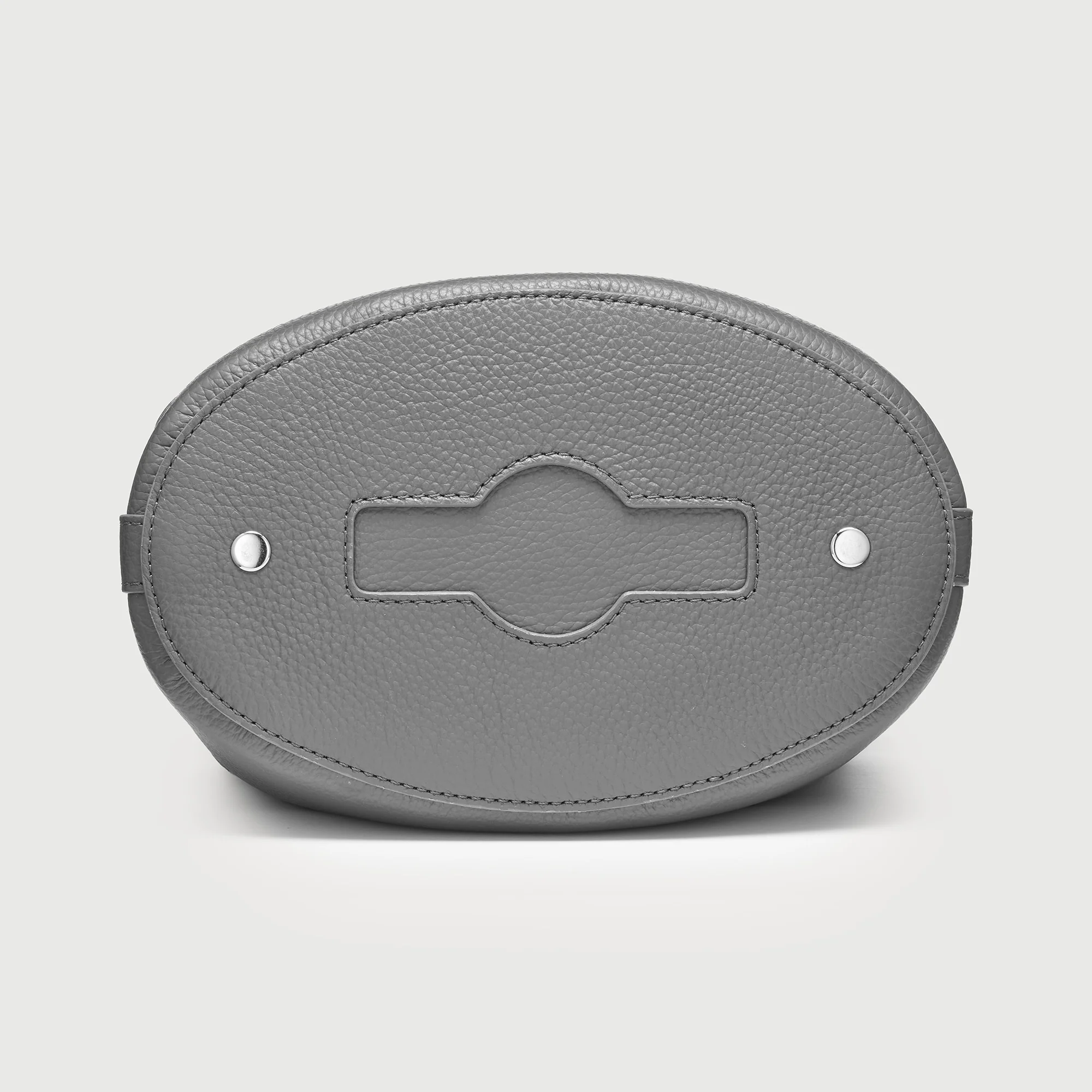 BORSA MONDA'® SMALL IN PELLE MARTELLATA GREY MONTEBIANCO - Image 7