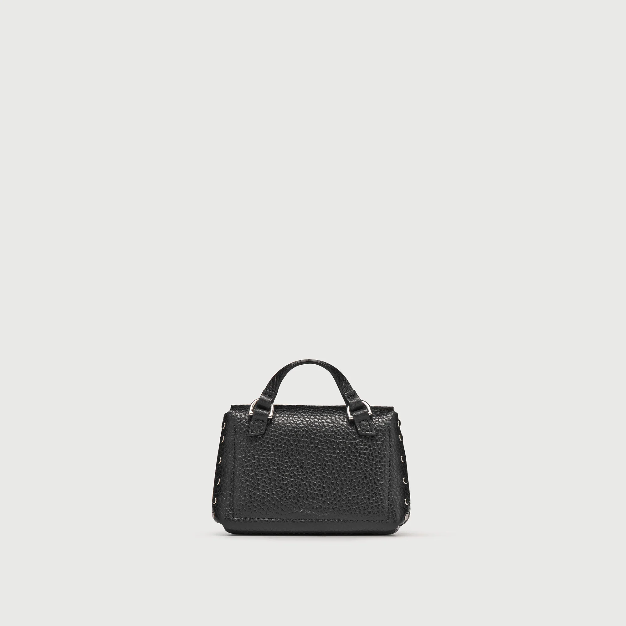 POSTINA® WALLET IN PELLE MARTELLATA BLACK NERO - Image 4