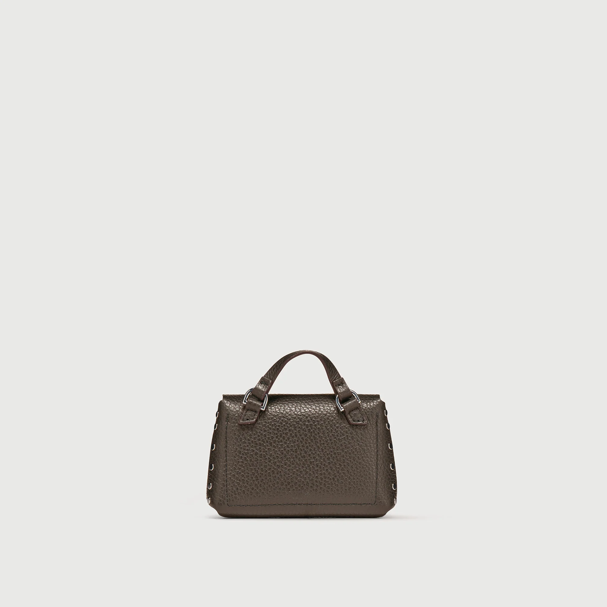 POSTINA® WALLET IN PELLE MARTELLATA BROWN DOLCE AMARO - Image 4