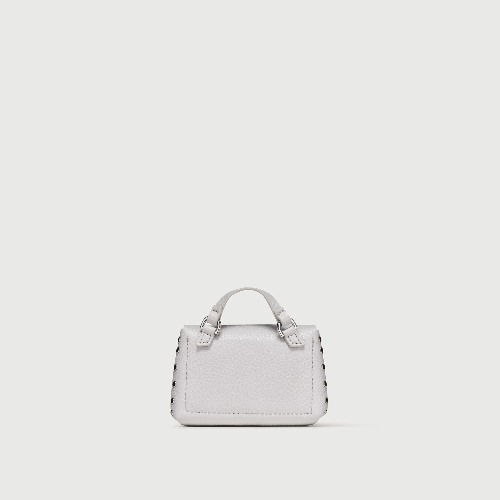 POSTINA® WALLET IN PELLE MARTELLATA GREY CARRARA - Image 4