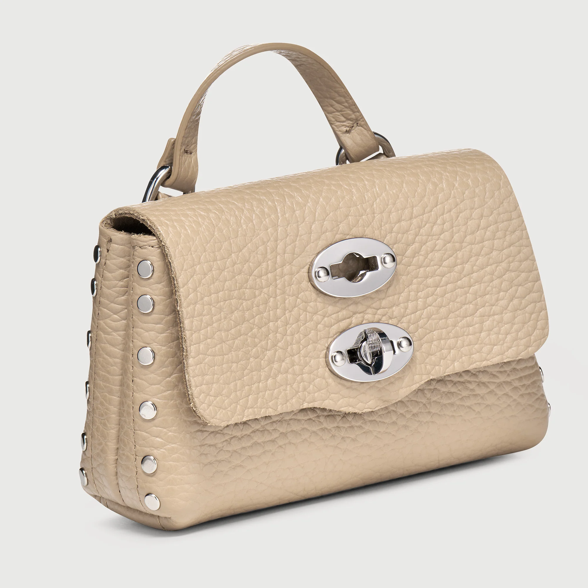 POSTINA® WALLET IN PELLE MARTELLATA PINK DALIA - Image 5